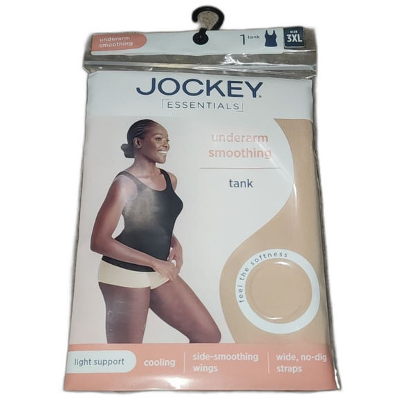 Jockey® Essentials Women's Underarm Smoothing Tank, Size 3XL - Picture 5 of 5
